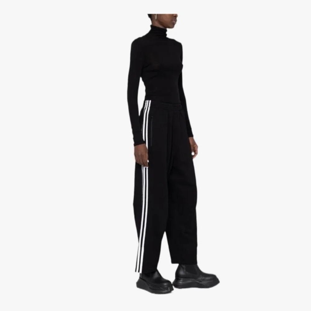 Balenciaga X adidas knitted sports pants - high rise - black - NWOT - small - Picture 3 of 10